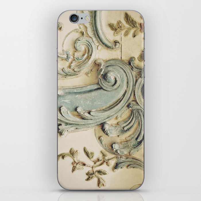 Blue Lace of Versailles iPhone Skin