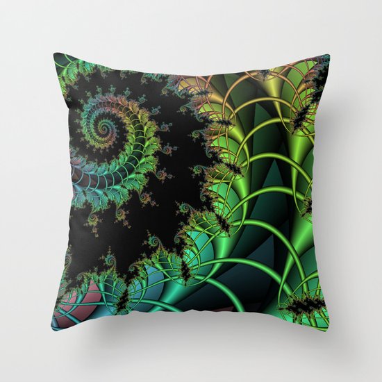 Expansion of Chaos Throw Pillow