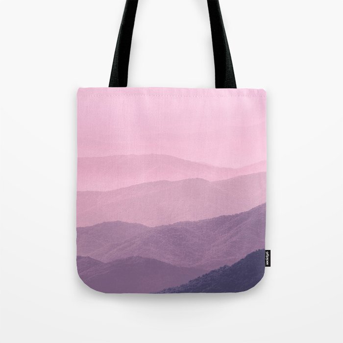 Mountain Sunset - Smoky Mountains National Park Tote Bag