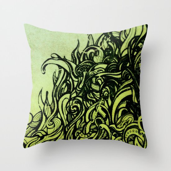 REM 2 Throw Pillow