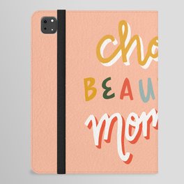 Choose Beautiful Moments – Retro iPad Folio Case