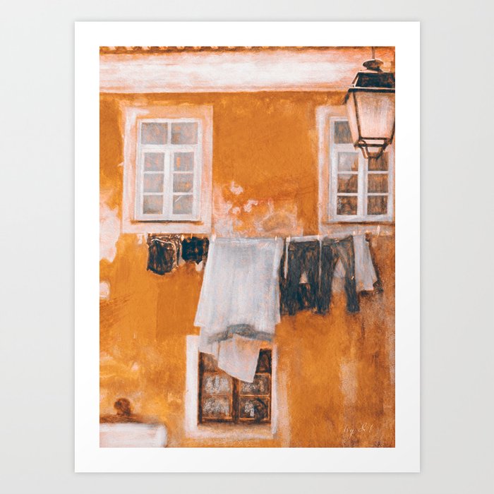 Laundry Art Print by Ivy&I Society6