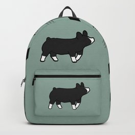 Berk Pig Arrows & Teal  Backpack