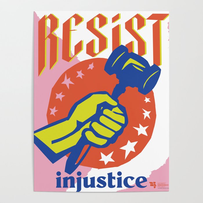 Resist Injustice Poster