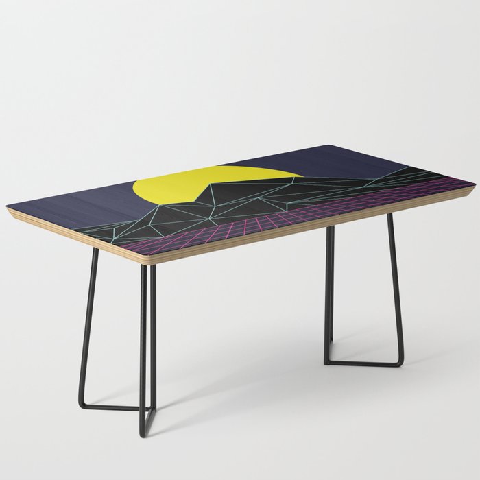 Outrun to the Sun / 80s Retro Coffee Table