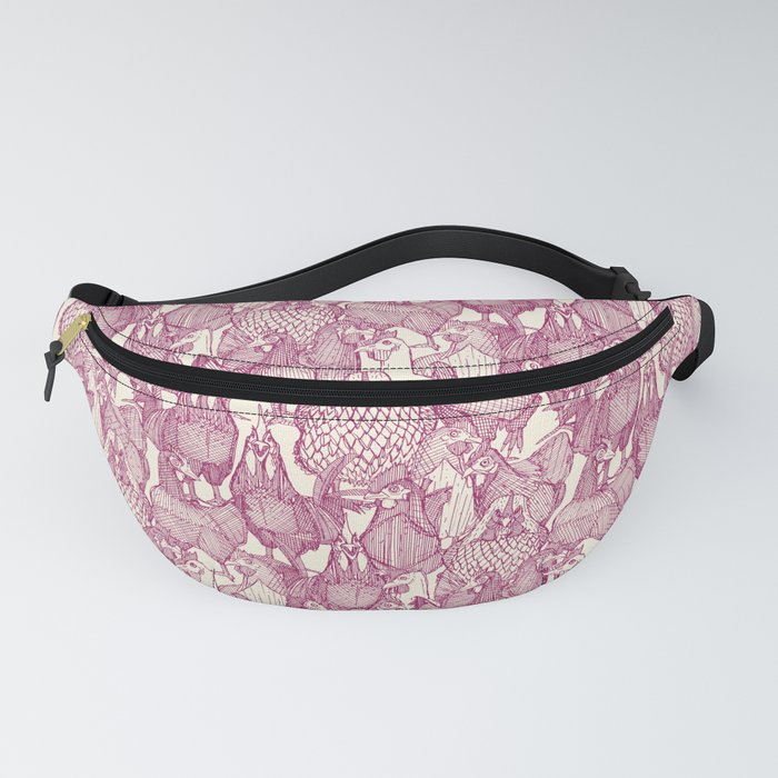 just chickens cherry pearl Fanny Pack