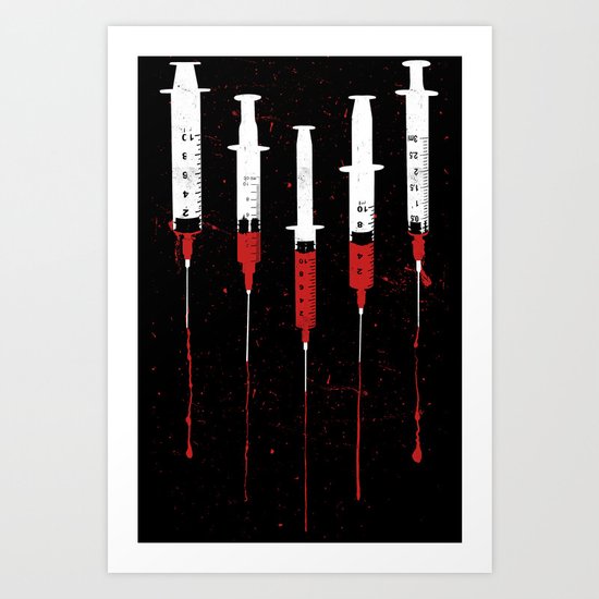 Needles Art Print