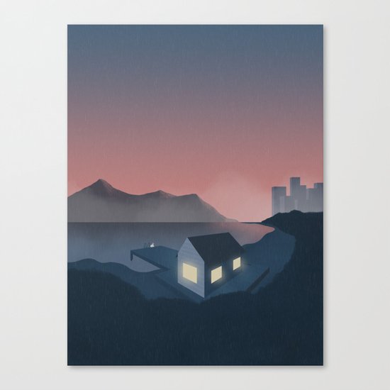 The Same Deep Water as You Canvas Print