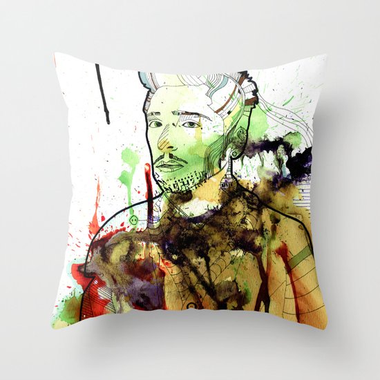 Life without freedom Throw Pillow