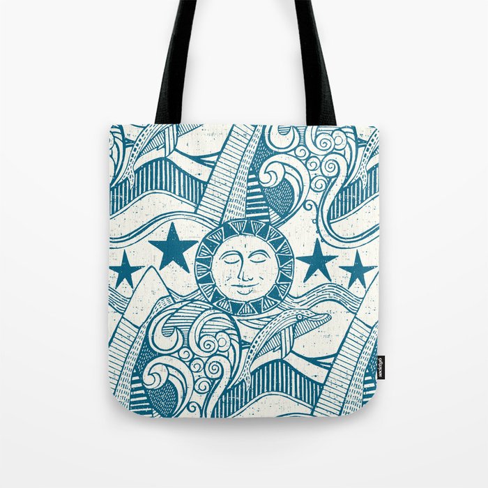 into the wild peacock Tote Bag