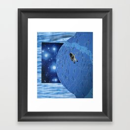 Blue Moon Framed Art Print