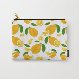 Lemons pattern Carry-All Pouch | Lemon, Septiembre, Fun, Lemons, Sol, Fruta, Graphicdesign, Louiseross, Citrus, Ross 