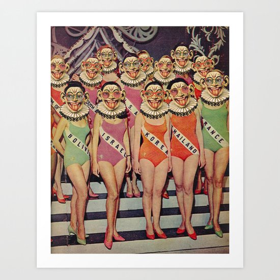 AND THE WINNER IS... Art Print