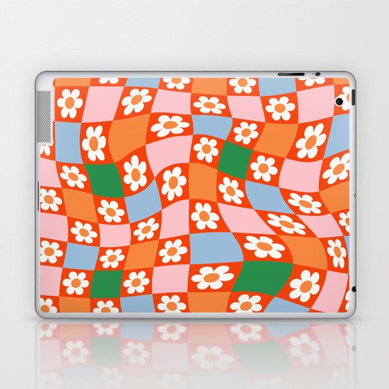 Checkered Bold Color-Play  Laptop & iPad Skin