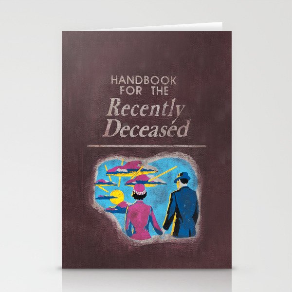 Beetlejuice - Handbook for the recently deceased Stationery Cards
