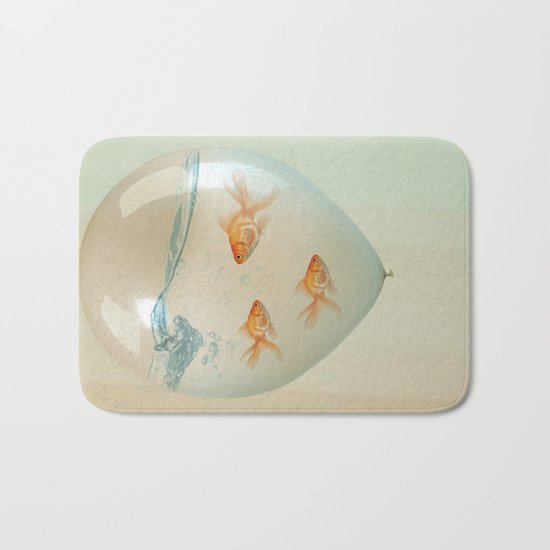 balloon fish 02 Bath Mat