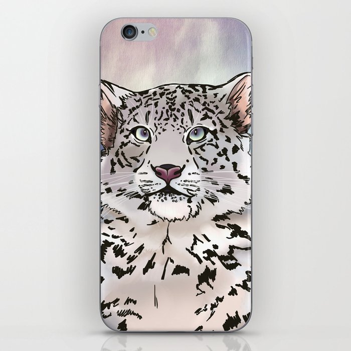 Snow Leopard iPhone Skin