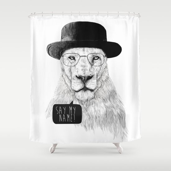 Say my name Shower Curtain