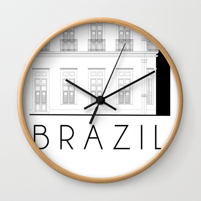 Brazil Facade Wall Clock