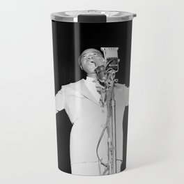 Louis Armstrong at Carnegie Hall 1947 Travel Mug