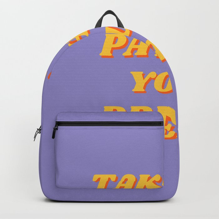 Take the path of your dreams, Inspirational, Motivational, Empowerment, Purple Backpack