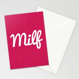 Milf Funny Quote Stationery Card