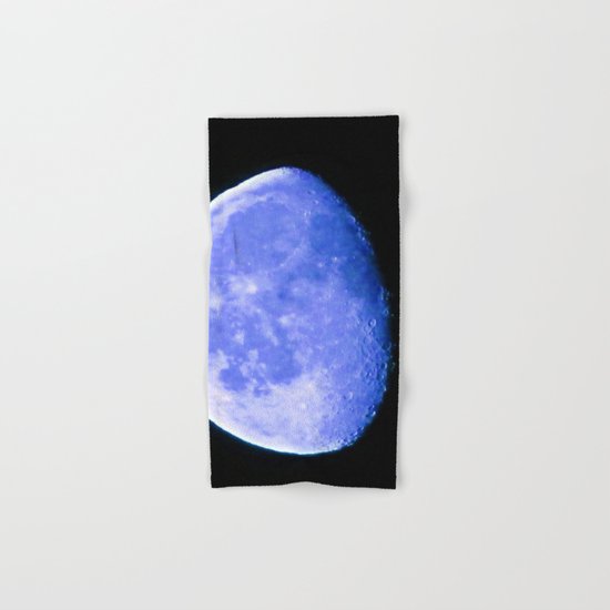Icy Blue Moon Hand & Bath Towel