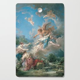 Boreas Abducting Oreithyia, François Boucher 1769 Cutting Board