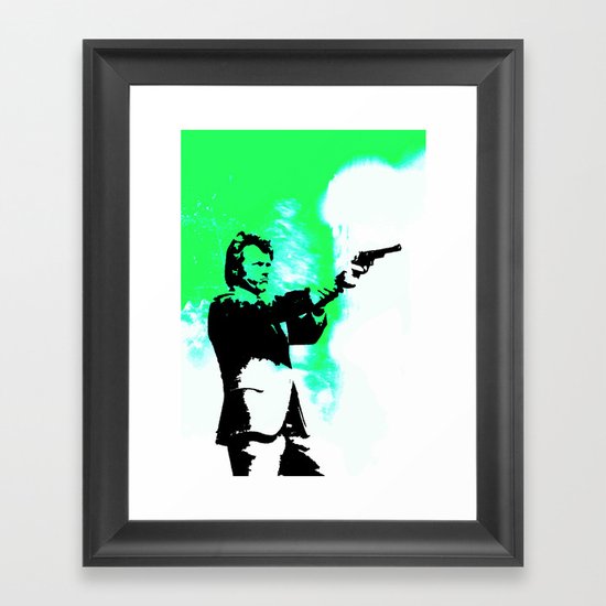Clint Framed Art Print