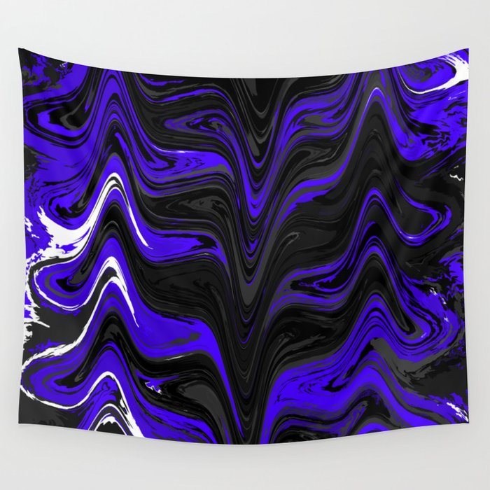 Purple mountain design Wall Tapestry