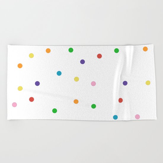 Candy Spots Beach Towel