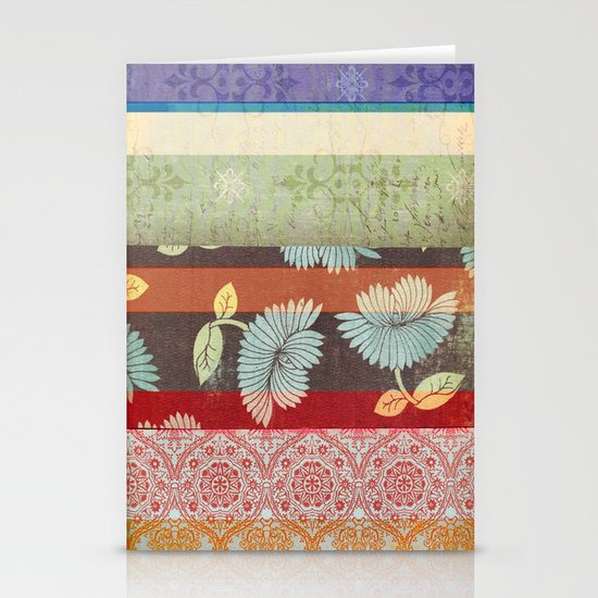 Color Strips Stationery Cards