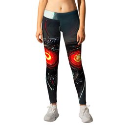 Cyber Devil Leggings