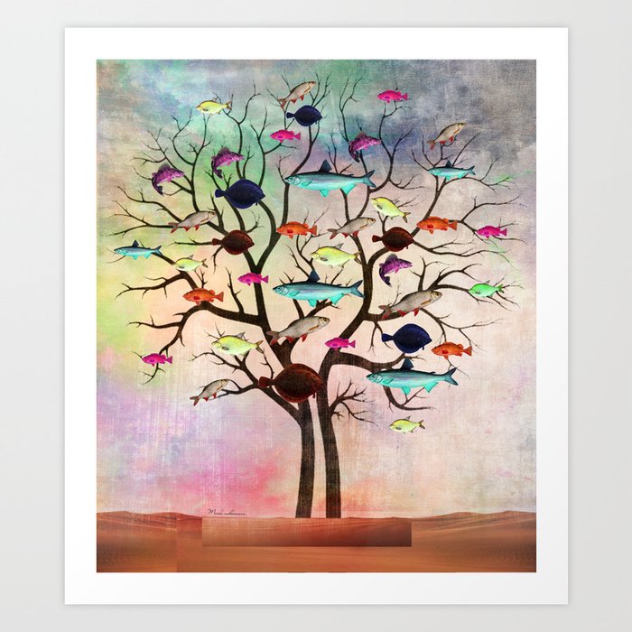 tree Art Print