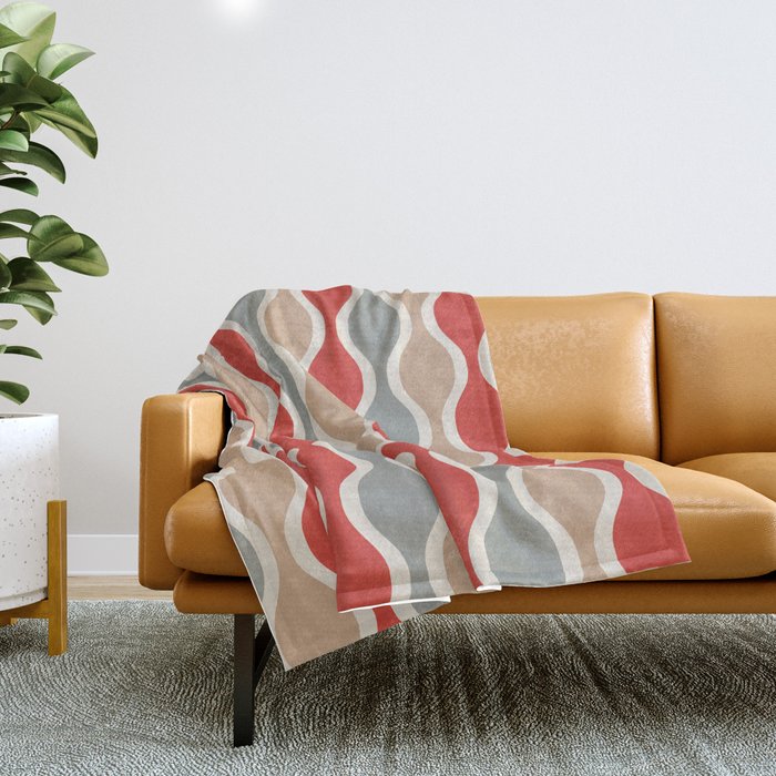 Beige and gray throw blanket cheap
