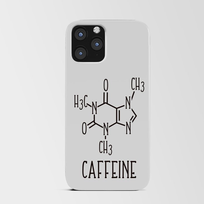 Caffeine Molecular Structure Chemistry iPhone Card Case