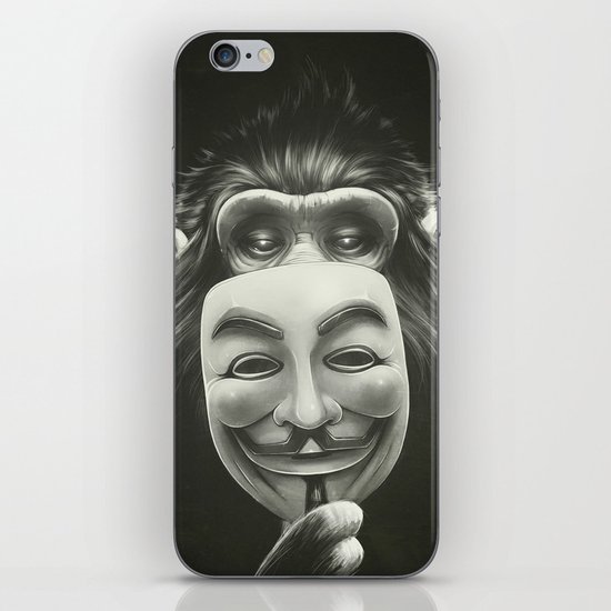 Anonymous iPhone & iPod Skin