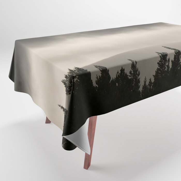 Mountain Sky Drama Tablecloth