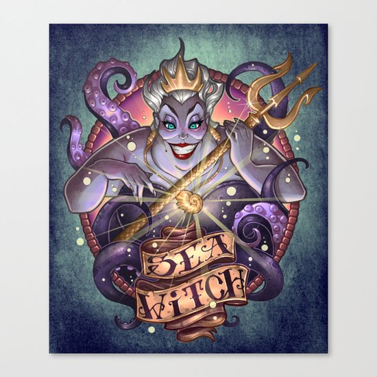 SEA WITCH Canvas Print
