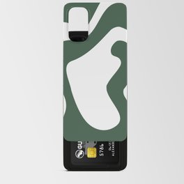 Dark green abstract Android Card Case