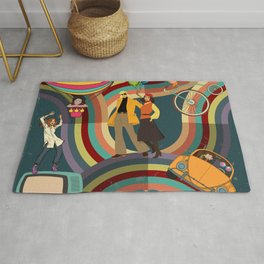 Take A Trip To The Past Rug