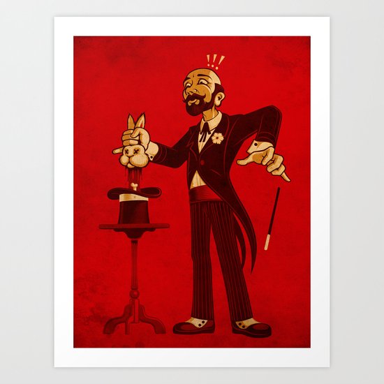 Abracadammit Art Print