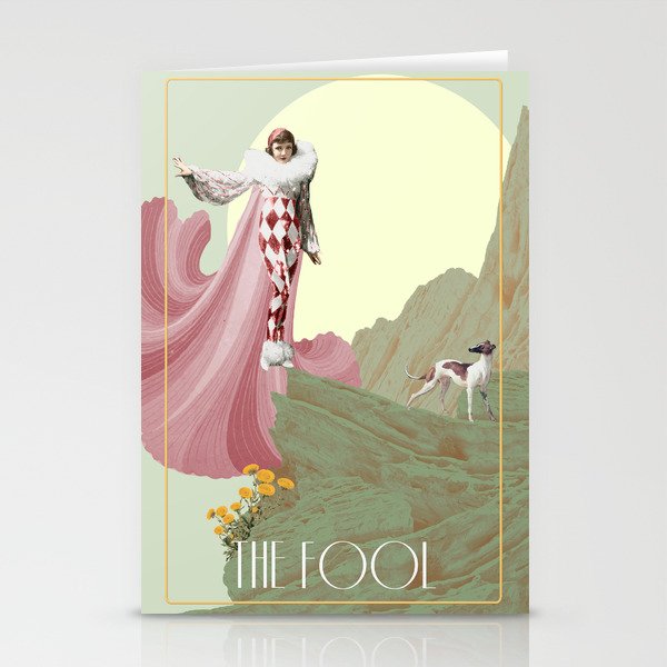 The Fool Tarot Stationery Cards