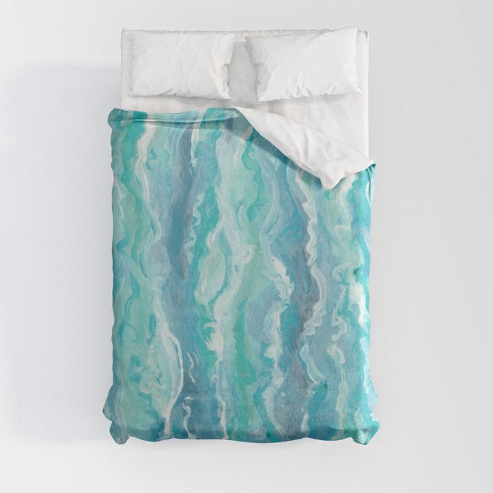 Ocean Melt Duvet Cover