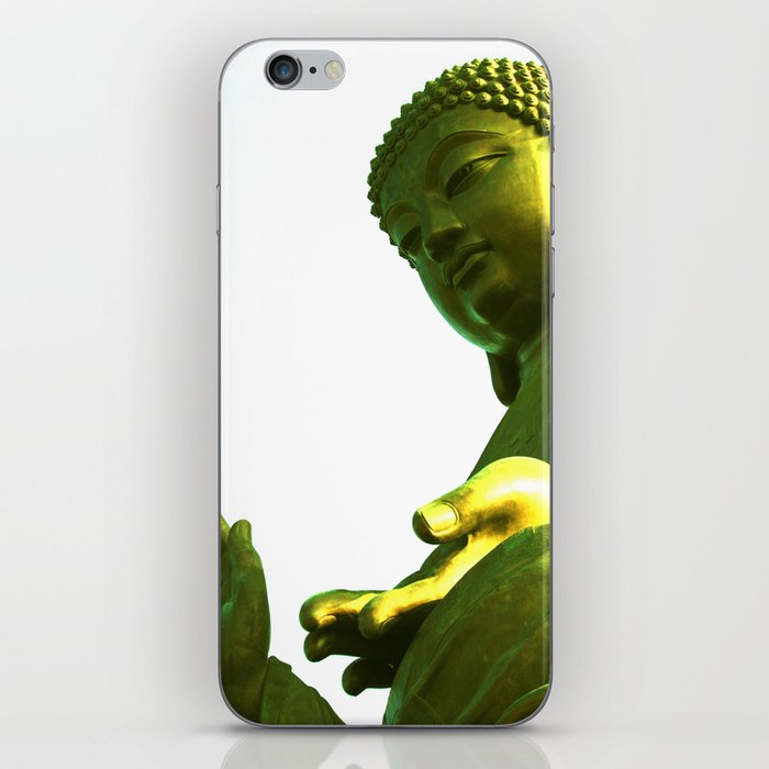 Green Buddha iPhone Skin