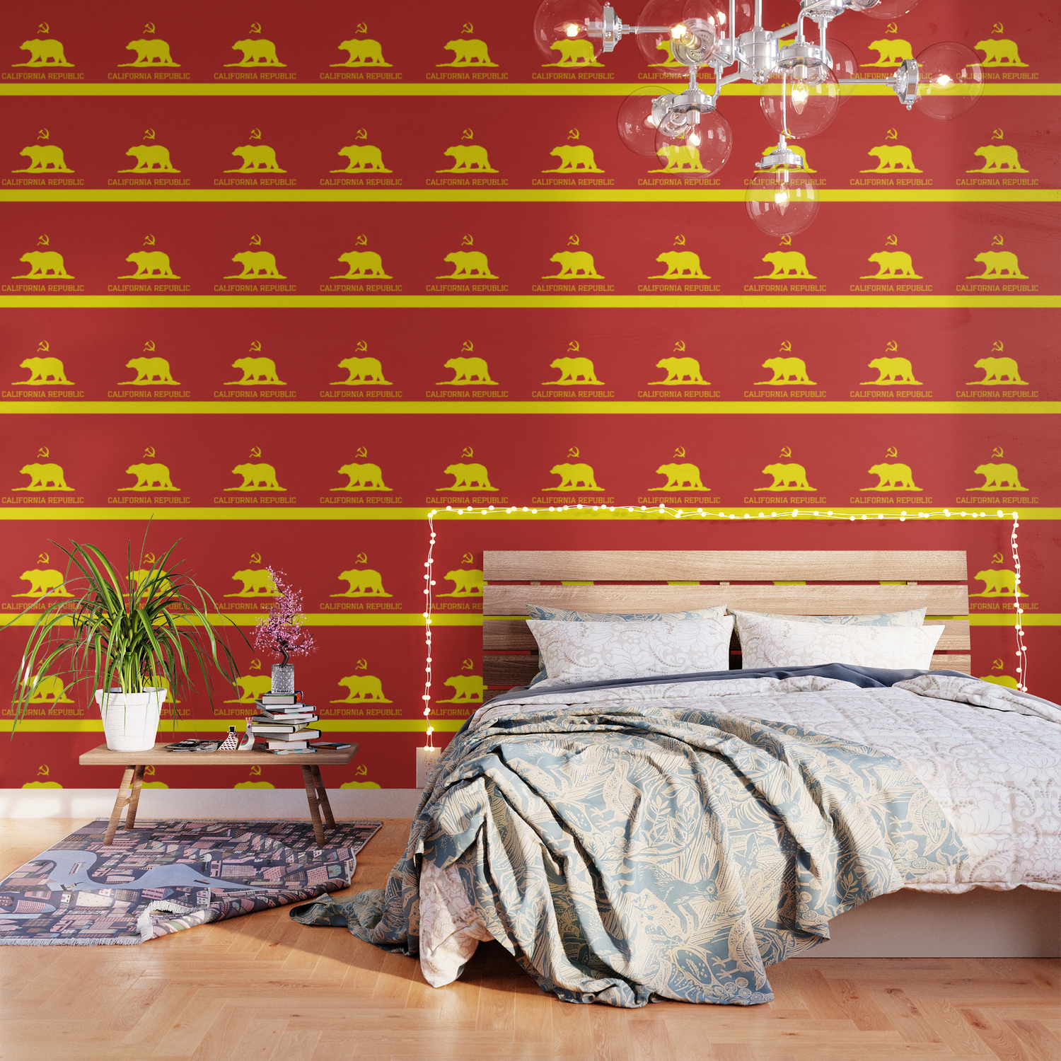 Cali Commie California Communist Wallpaper By Graphikz Society6