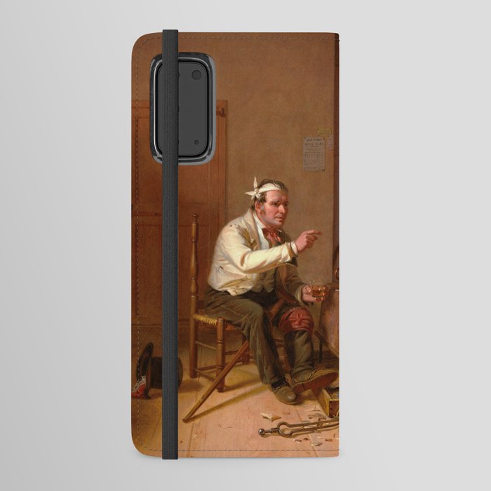 The Tough Story, Scene in a Country Tavern, 1837 by William Sidney Mount Android Wallet Case