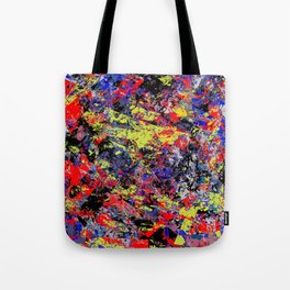 abstract color punk Tote Bag