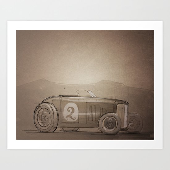 Number 2 Art Print