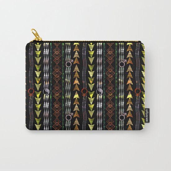 Abstract ethnic pattern. Carry-All Pouch